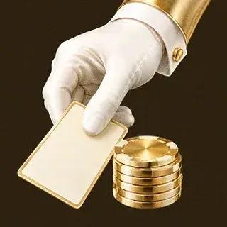 Hand dealing card — Winshark